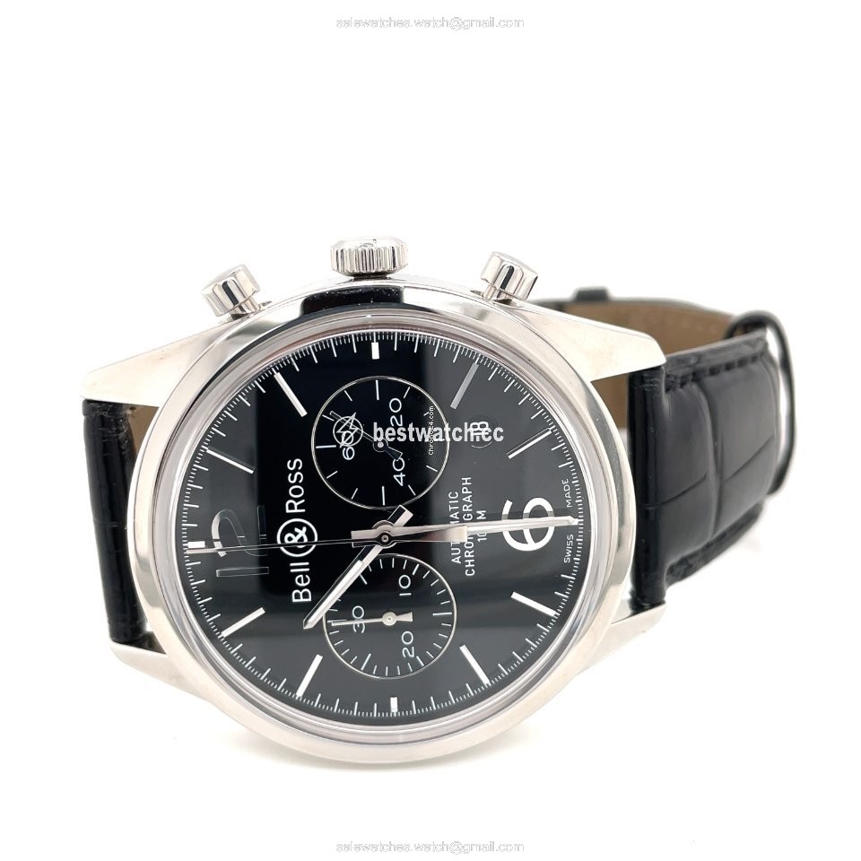 IMG_9085 Bell & Ross Vintage Mens watch Unisex Automatic Steel BRG126-BL-ST SCR Replica 2