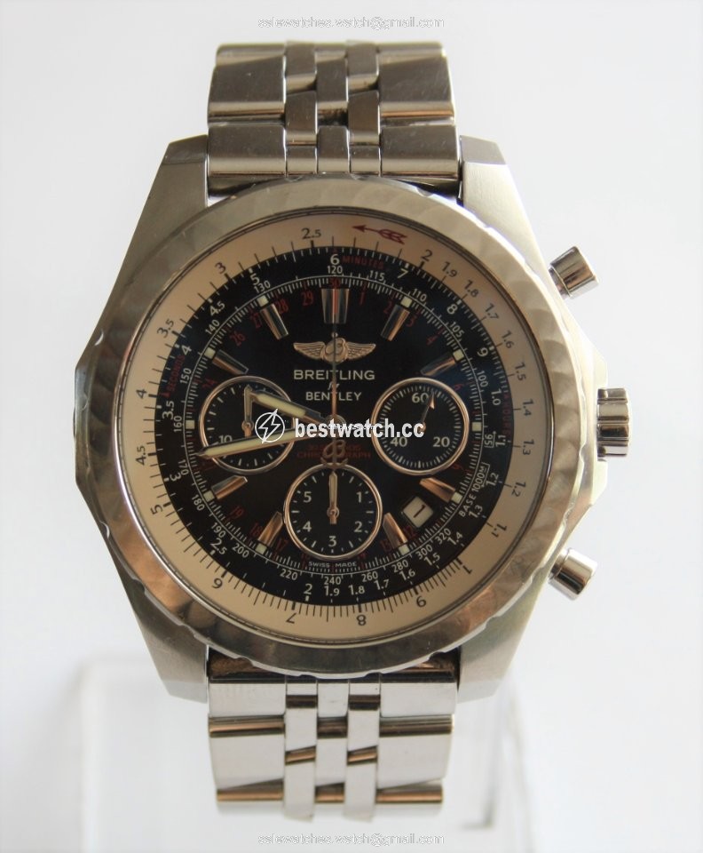 IMG_9085 Breitling Bentley Motors Mens watch Unisex Automatic Steel A25365 Replica 2