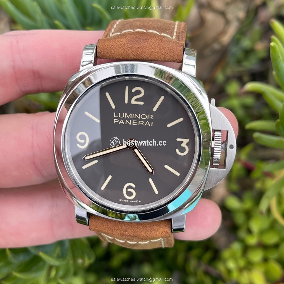 Panerai Special Editions Mens watch Unisex Manual winding Steel PAM 00390 Replica 2
