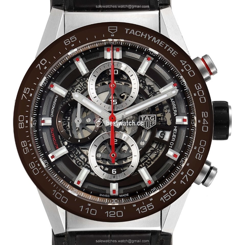 IMG_9085 TAG Heuer Carrera Calibre HEUER 01 Mens watch Unisex Automatic Steel CAR201U.BA0766 Replica 2