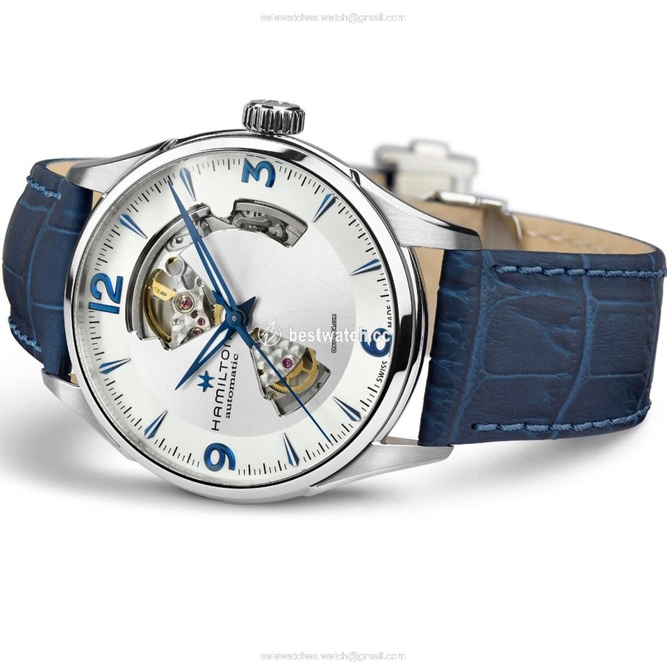 IMG_9085 Hamilton Jazzmaster Open Heart Mens watch Unisex Automatic Steel H32705651 Replica 2