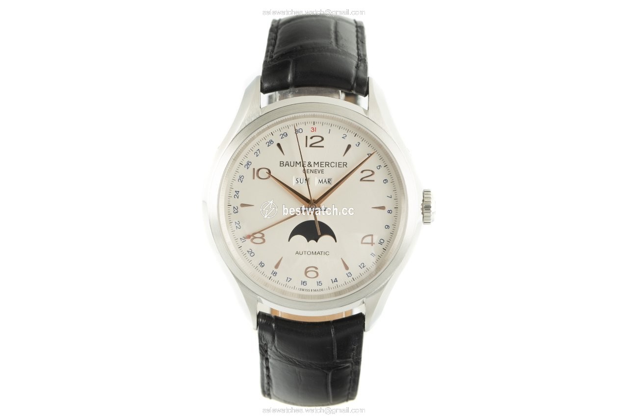 IMG_9085 Baume & Mercier Clifton Mens watch Unisex Automatic Steel MOA10055 Replica 2