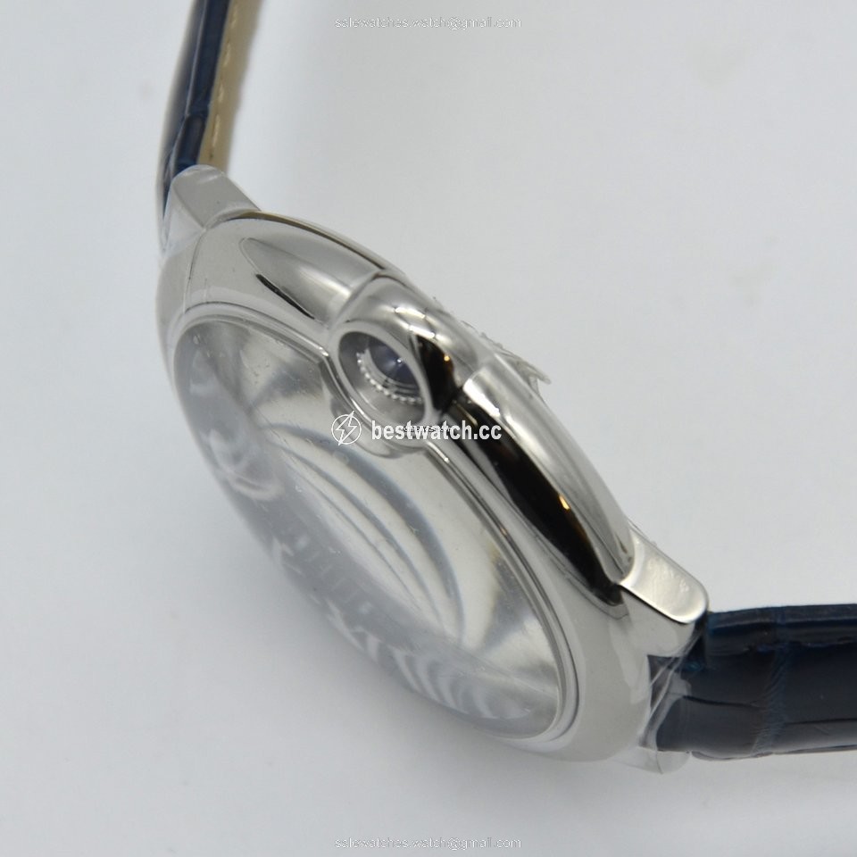 IMG_9085 Cartier Ballon Bleu Mens watch Unisex Automatic Steel WSBB0027 Replica 2