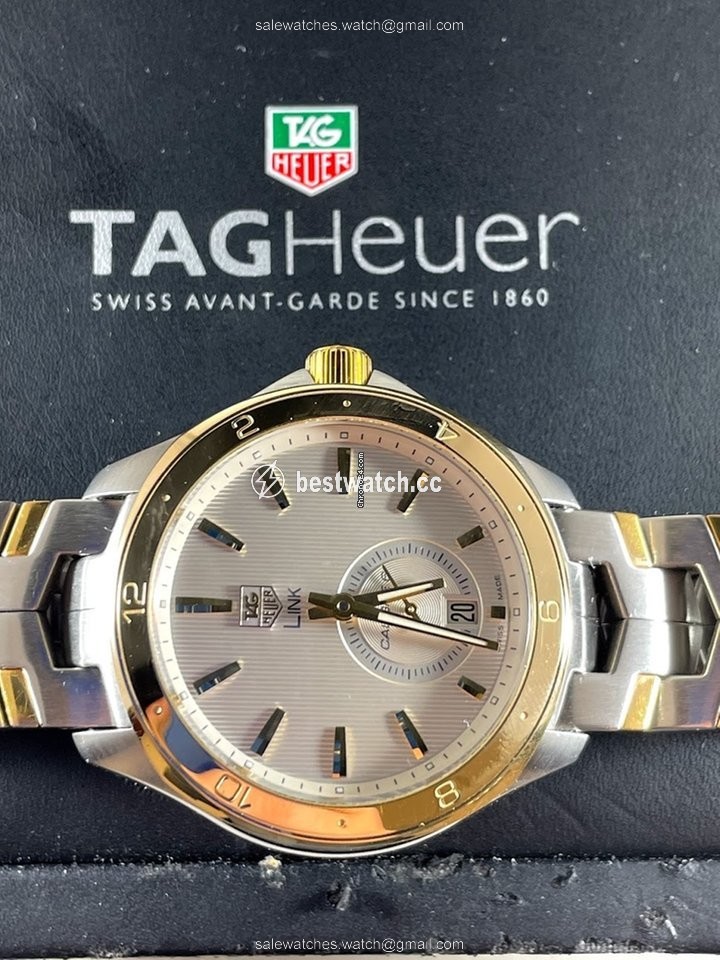 TAG Heuer Link Calibre 6 Gold Steel wat2150.bb0953 Replica 2
