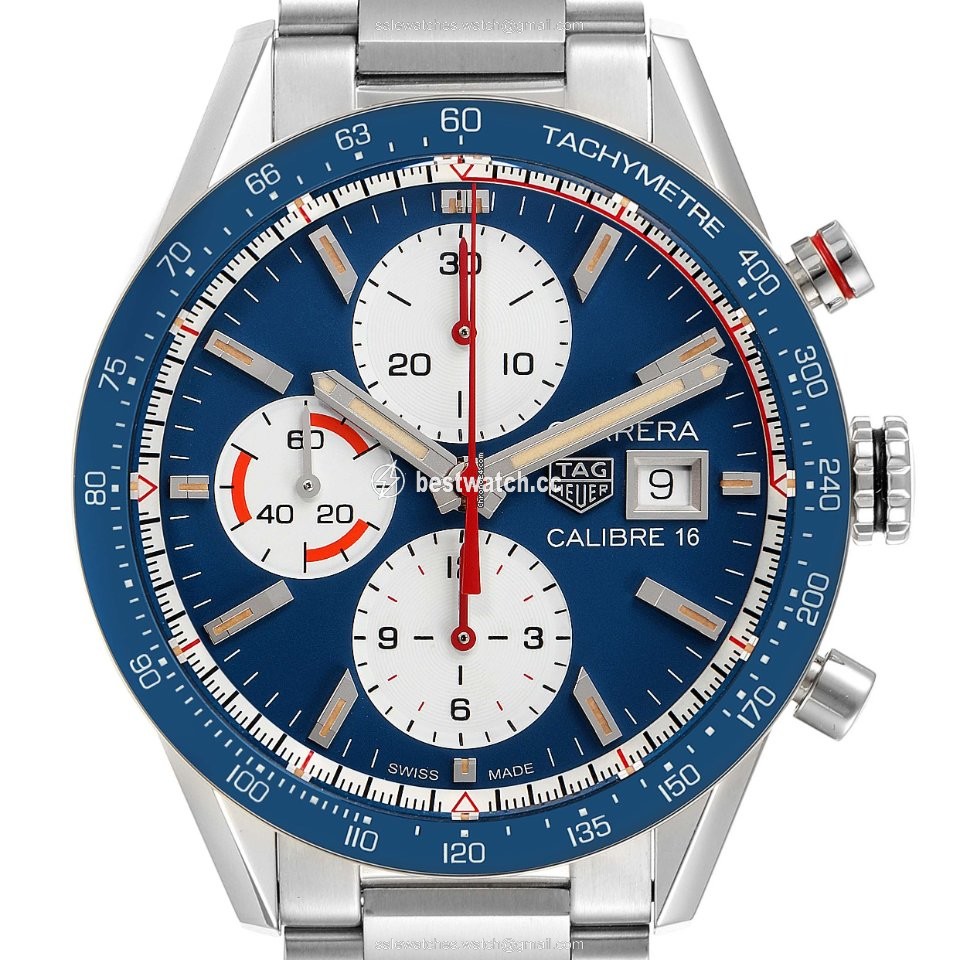 IMG_9085 TAG Heuer Carrera Calibre 16 Mens watch Unisex Automatic Steel CV201AR.BA0715 Replica 2