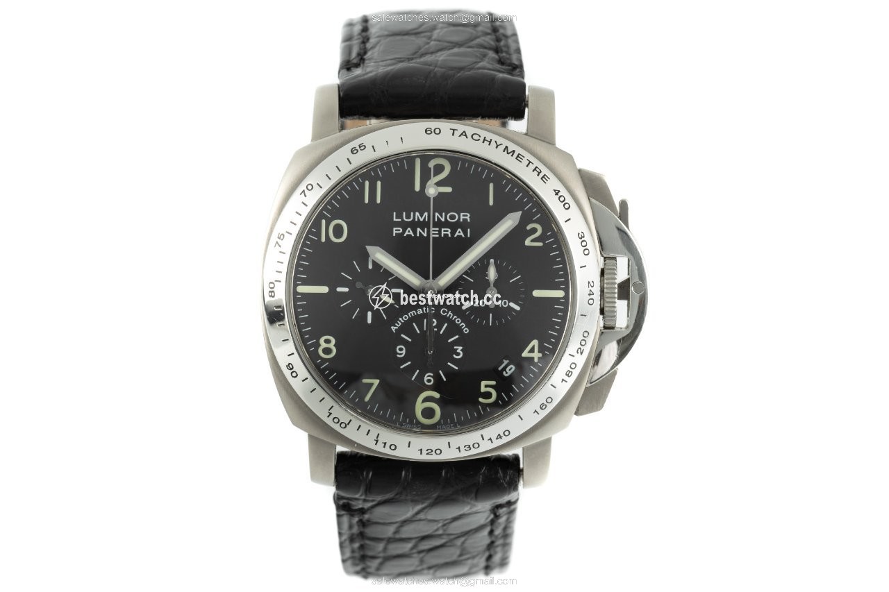 Panerai Luminor Chrono Mens watch Unisex Automatic Steel PAM00074 Replica 2