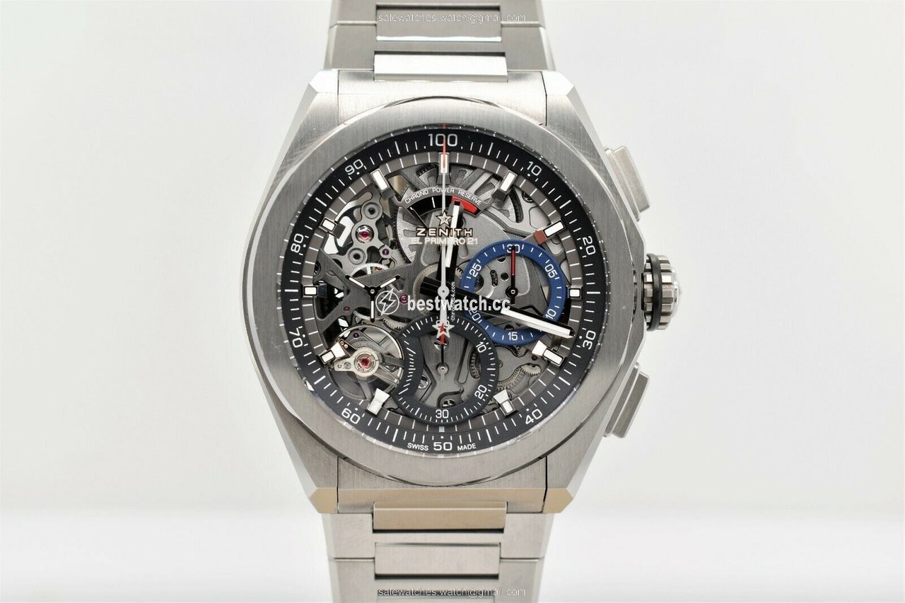 IMG_9085 Zenith Defy El Primero Mens watch Unisex Automatic Titanium 95 Replica 2