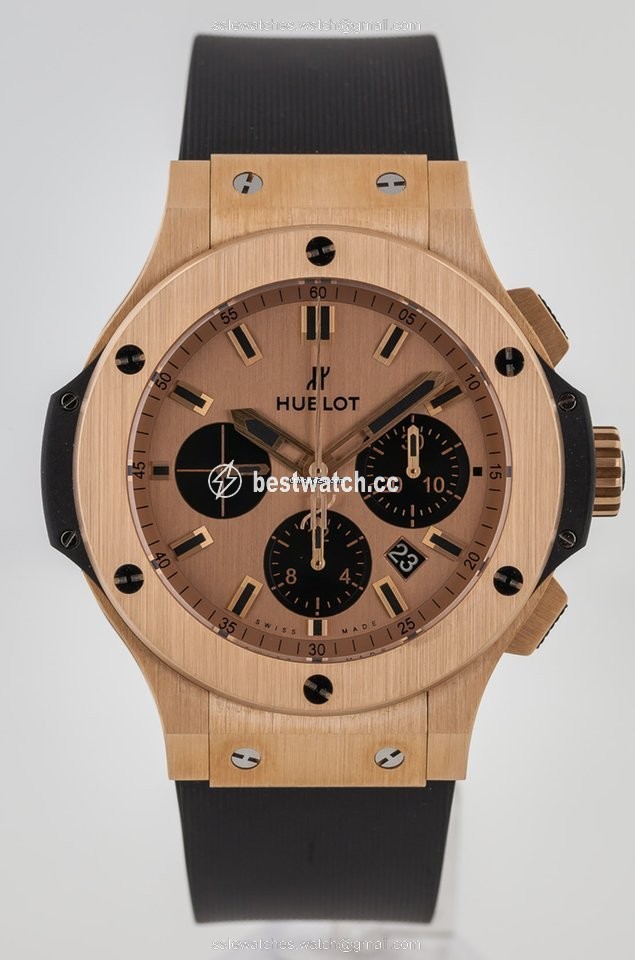 IMG_9085 Hublot Big Bang 44 mm Mens watch Unisex Automatic Rose gold 301.PX.4110.RX.TRS18 Replica 2