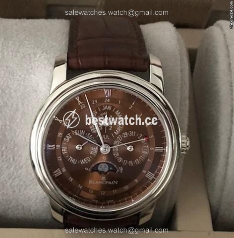 IMG_9085 Blancpain Le Brassus Mens watch Unisex Automatic Platinum 4277 3446 55B Replica 2