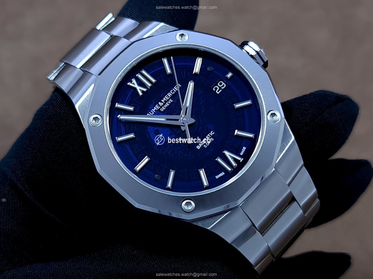 IMG_9085 Baume & Mercier Riviera Mens watch Unisex Automatic Steel M0A10616 Replica 2