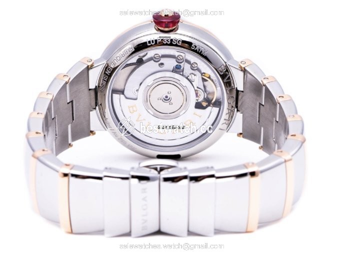IMG_9085 Bulgari Lucea Womens watch Automatic Gold Steel 102192 LU33BSPGSPGD Replica 2