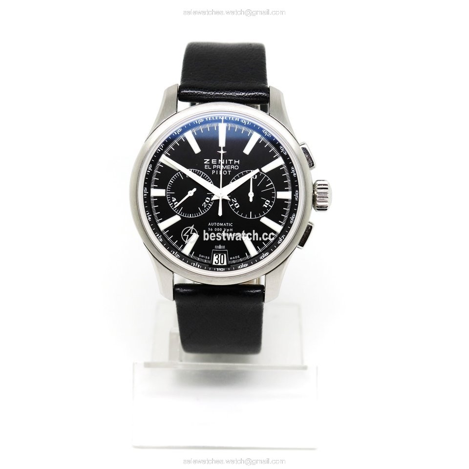 Zenith Mens watch Unisex Automatic Steel 03.21117.4002 Replica 2