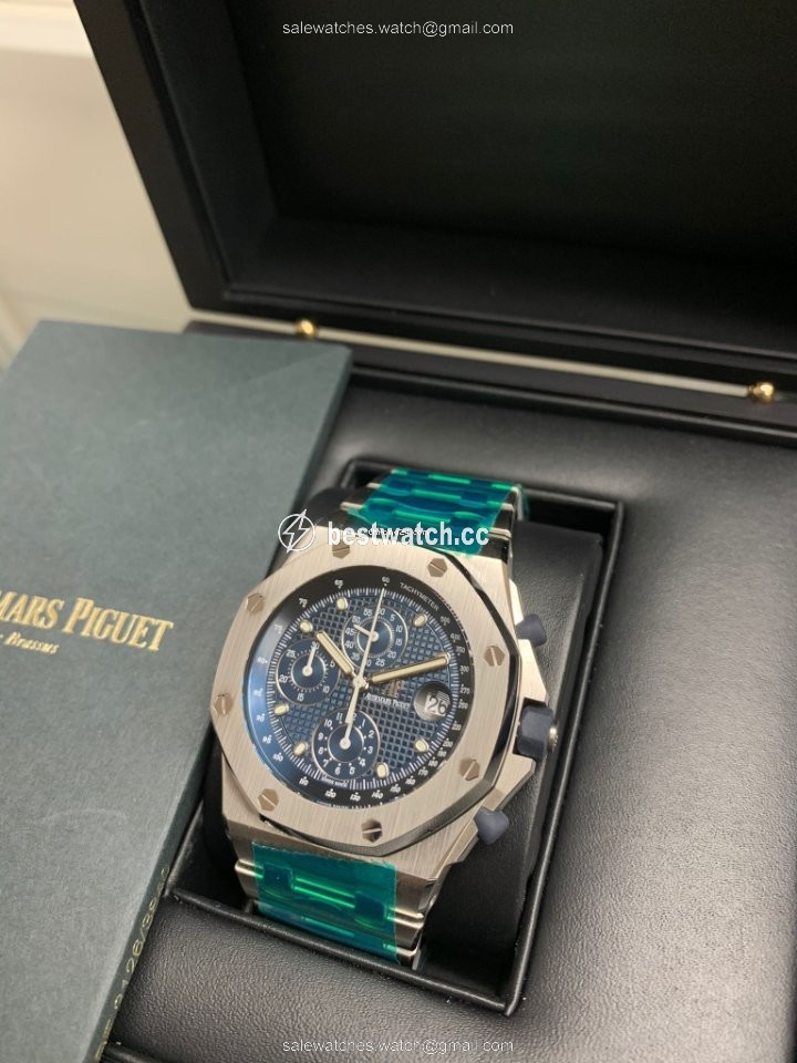 IMG_9085 Audemars Piguet Royal Oak Offshore Chronograph Mens watch Unisex Automatic Steel 26237ST.OO.1000ST.01 Replica 2