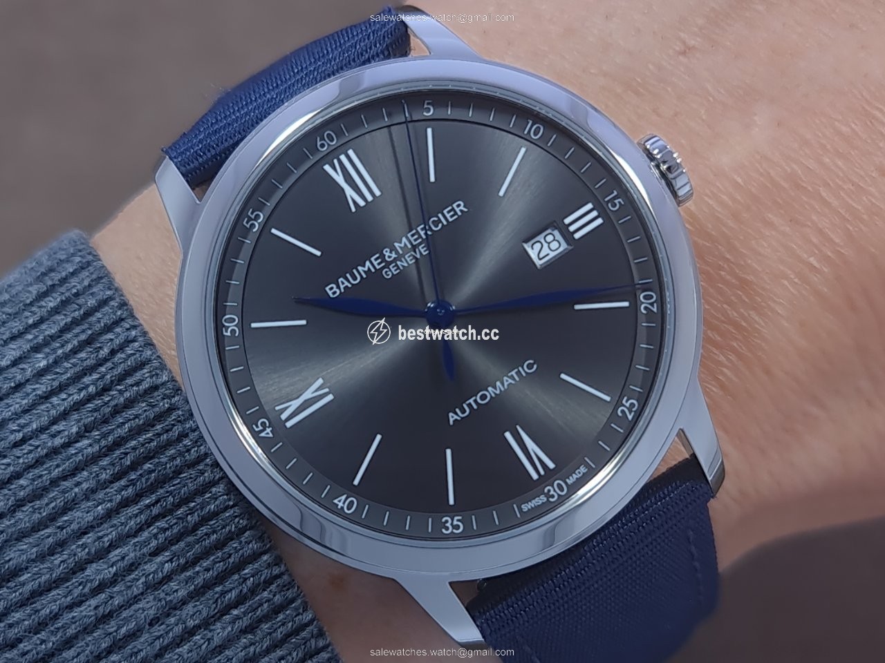 IMG_9085 Baume & Mercier Classima Mens watch Unisex Quartz Steel M0A10608 Replica 2