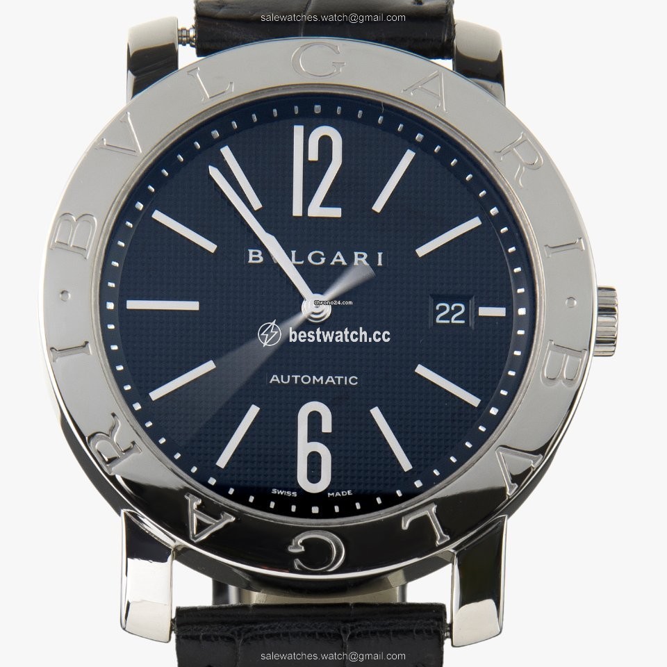 Bulgari Bulgari Mens watch Unisex Automatic Steel BB42SL AUTO Replica 2