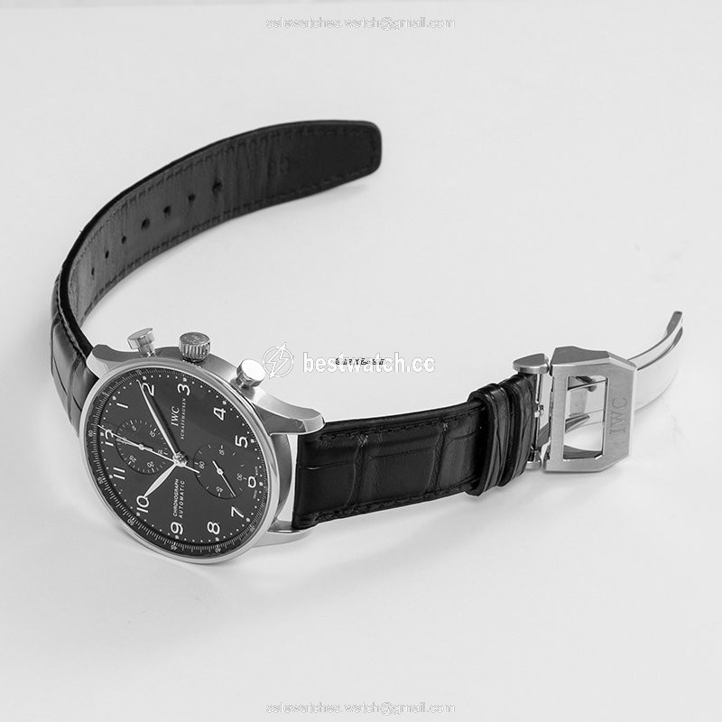 IWC Portuguese Chronograph Mens watch Unisex Automatic Steel IW371447 Replica 2