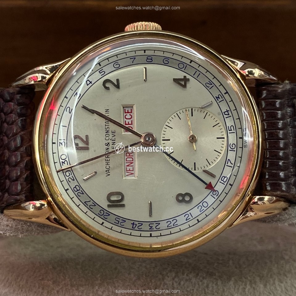 Vacheron Constantin Mens watch Unisex Manual winding Rose gold 4240 Replica 2