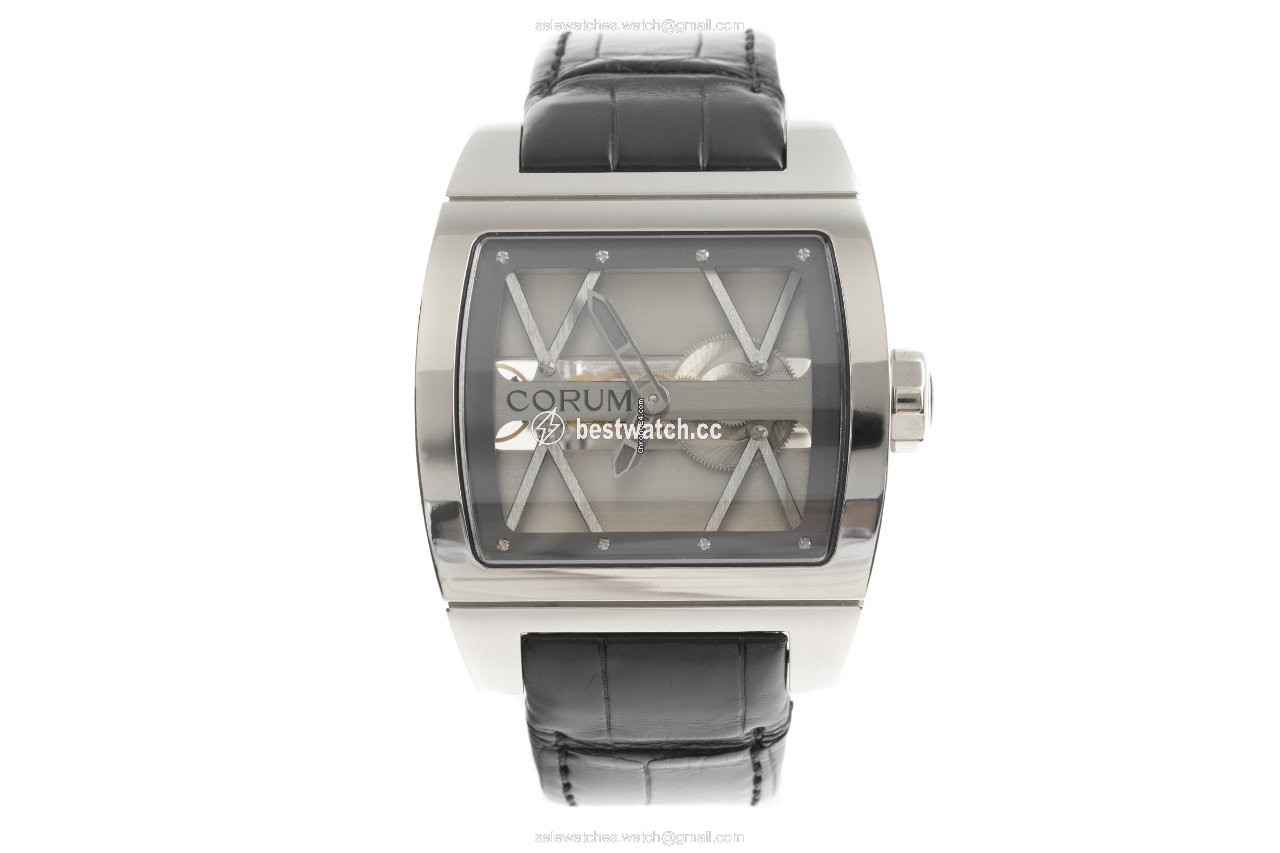 Corum Ti-Bridge Mens watch Unisex Manual winding Titanium 05.0040 Replica 2