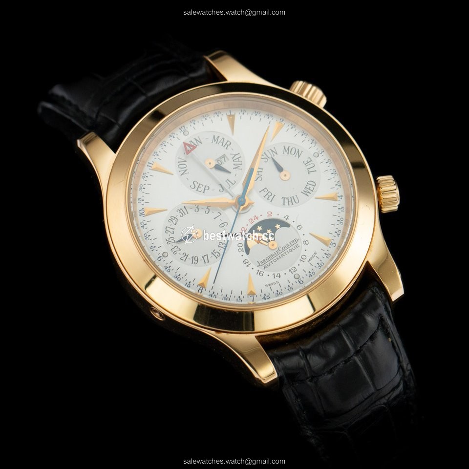IMG_9085 Jaeger-LeCoultre Master Memovox Mens watch Unisex Automatic Rose gold 146.2.95 1 Replica 2