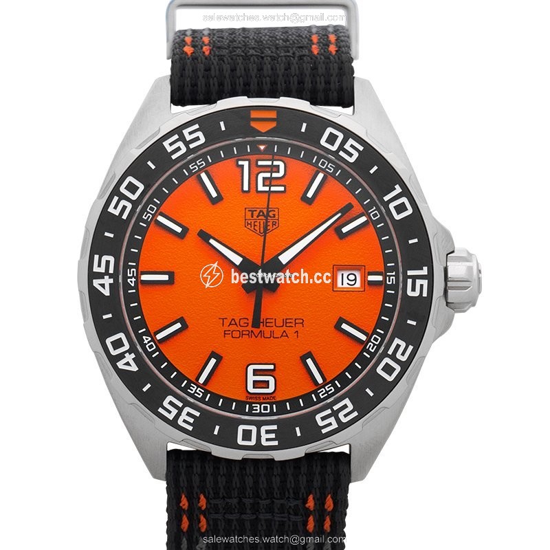 IMG_9085 TAG Heuer Formula 1 Quartz Mens watch Unisex Quartz Steel WAZ101A.FC8305 Replica 2