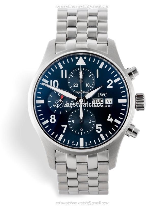 IMG_9085 IWC Pilot Chronograph Automatic Steel IW377714 Replica 2