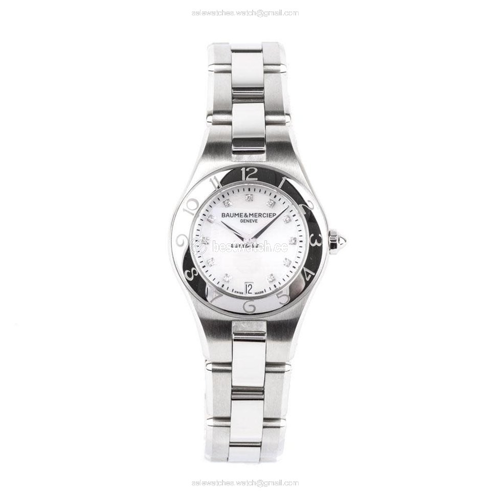 IMG_9085 Baume & Mercier Linea Womens watch Quartz Steel M0A10011 Replica 2