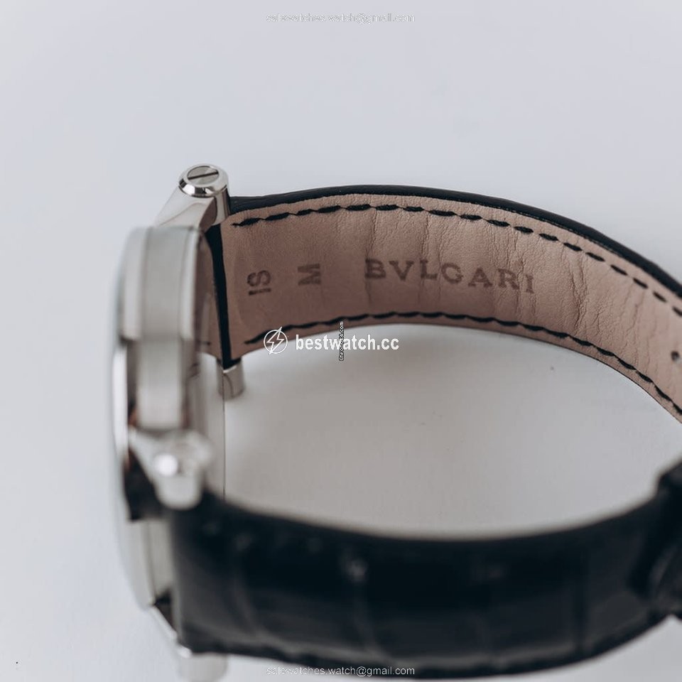 IMG_9085 Bulgari Sotirio Mens watch Unisex Automatic Steel SB42WSLDR Replica 2