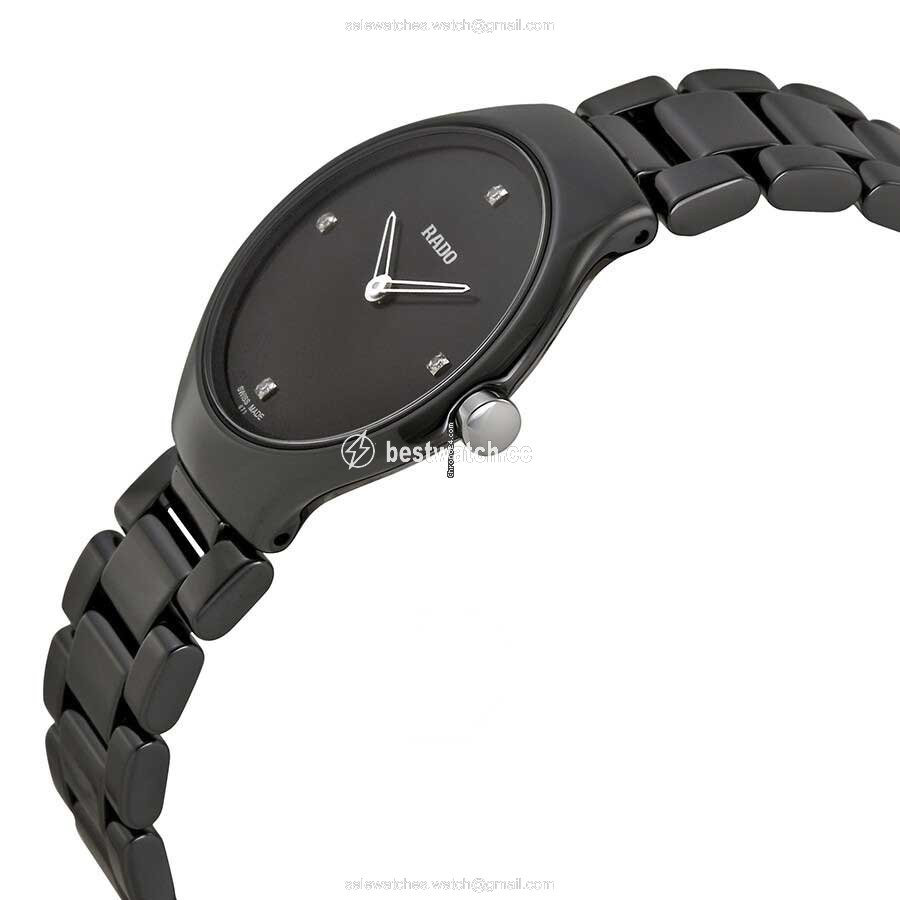 IMG_9085 Rado True Thinline Womens watch Quartz Ceramic R27742712 Replica 2