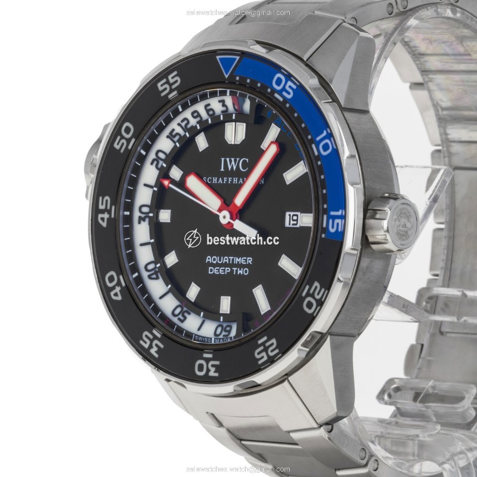 IMG_9085 IWC Aquatimer Deep Two Mens watch Unisex Automatic Steel IW354701 Replica 2