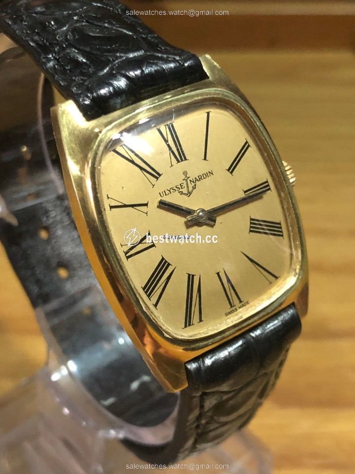 IMG_9085 Ulysse Nardin Mens watch Unisex Manual winding Yellow gold P 8140 Replica 2