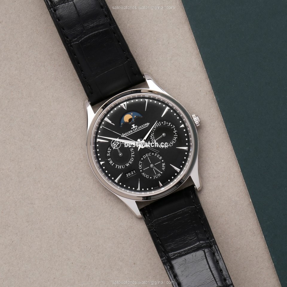 IMG_9085 Jaeger-LeCoultre Master Ultra Thin Perpetual Mens watch Unisex Automatic Steel 130.84.70 Replica 2