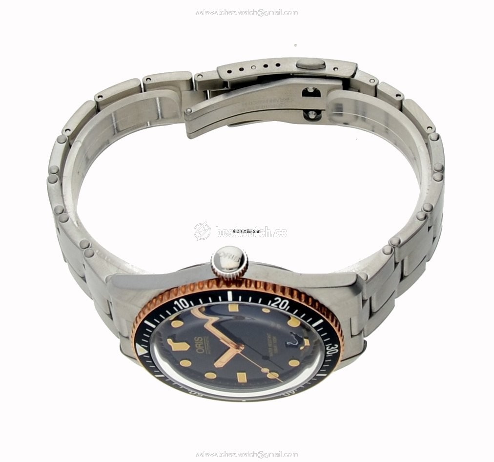 IMG_9085 Oris Divers Sixty Five Mens watch Unisex Automatic Steel 01 733 7707 4354 Replica 2