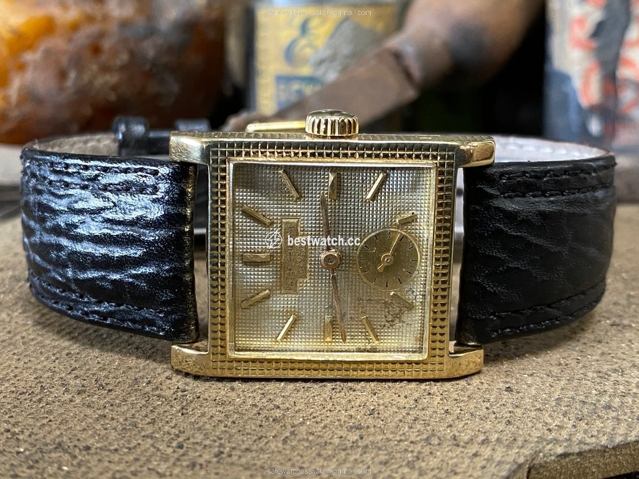IMG_9085 Patek Philippe Vintage Mens watch Unisex Manual winding Yellow gold 2496 Replica 2