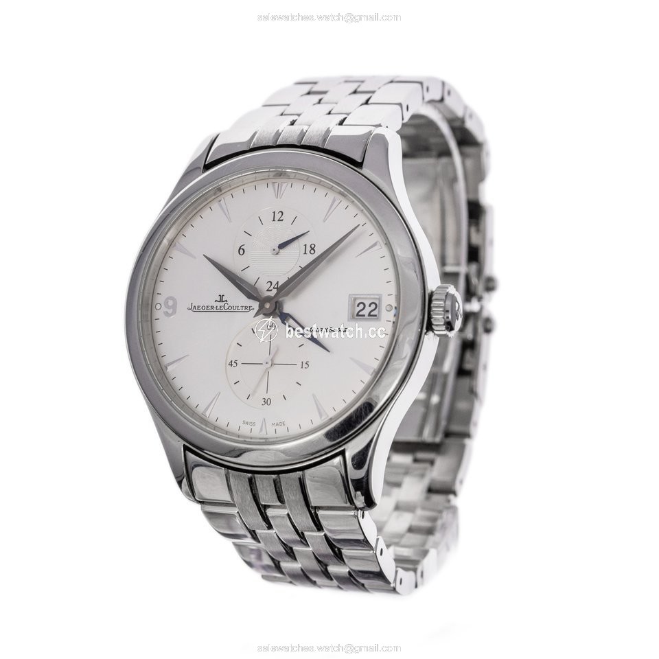 IMG_9085 Jaeger-LeCoultre Master Hometime Mens watch Unisex Automatic Steel 174.8.05.S - Q1628130 Replica 2