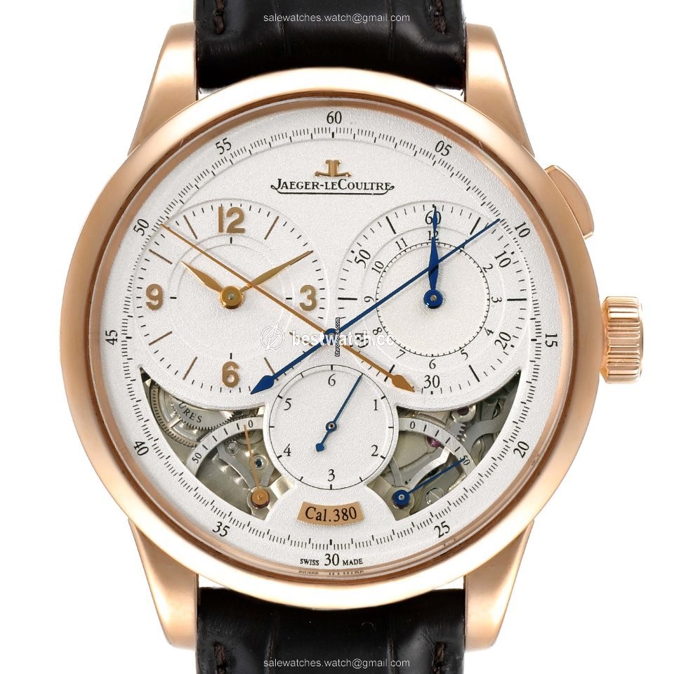 IMG_9085 Jaeger-LeCoultre Duometre Mens watch Unisex Manual winding Rose gold Q6012521 Replica 2