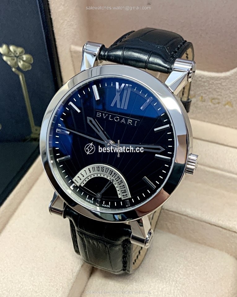 IMG_9085 Bulgari Sotirio Mens watch Unisex Automatic Steel SB42SDR Replica 2