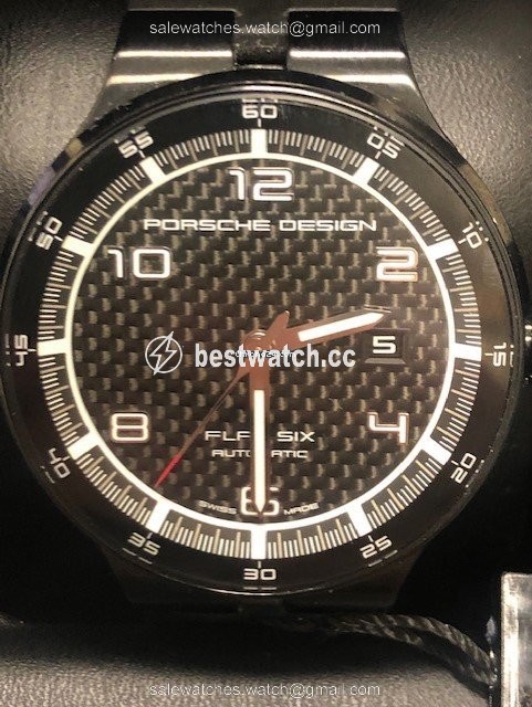 IMG_9085 Porsche Design Flat Six Mens watch Unisex Automatic Steel 6350 Replica 2