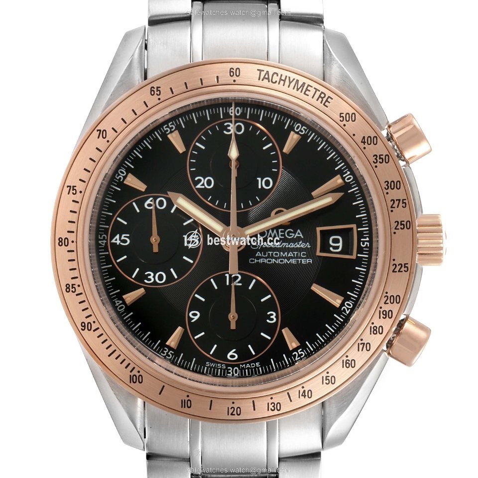 IMG_9085 Omega Speedmaster Date Mens watch Unisex Automatic Steel 323.21.40.40.01.001 Replica 2