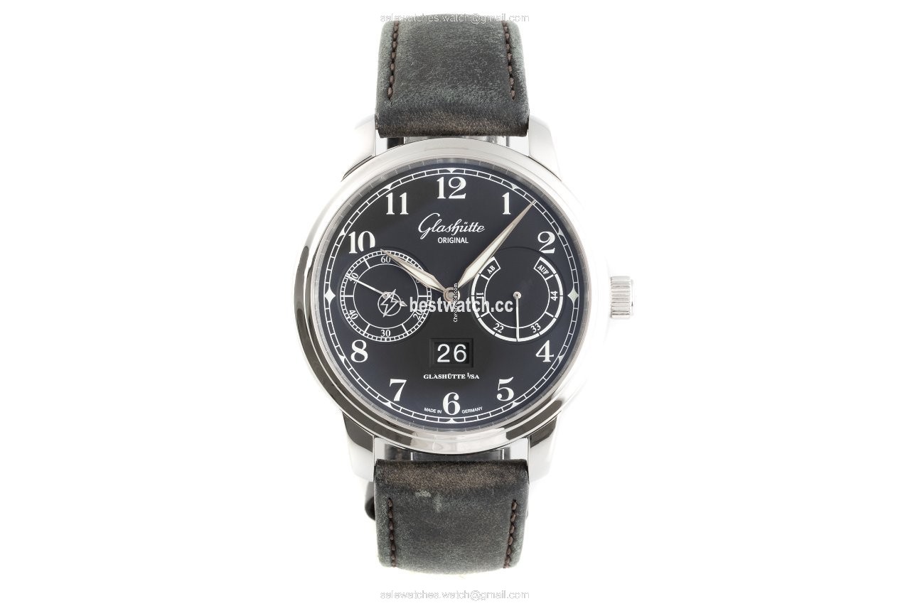 Glashutte Original Mens watch Unisex Automatic Steel 1-00-14-07-02-30 Replica 2