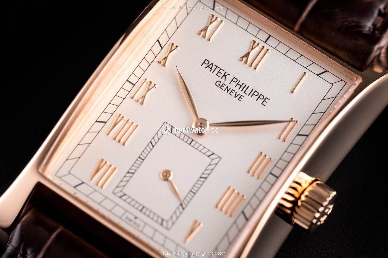 IMG_9085 Patek Philippe Pagoda Mens watch Unisex Manual winding Rose gold 5500R Replica 2