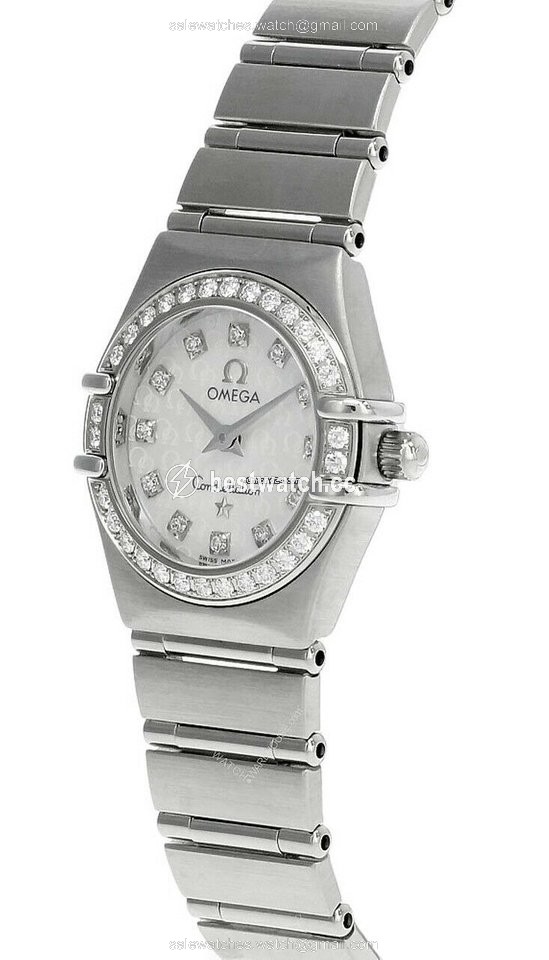 Omega Constellation Quartz Steel 1460.75.00 14607500 Replica 2