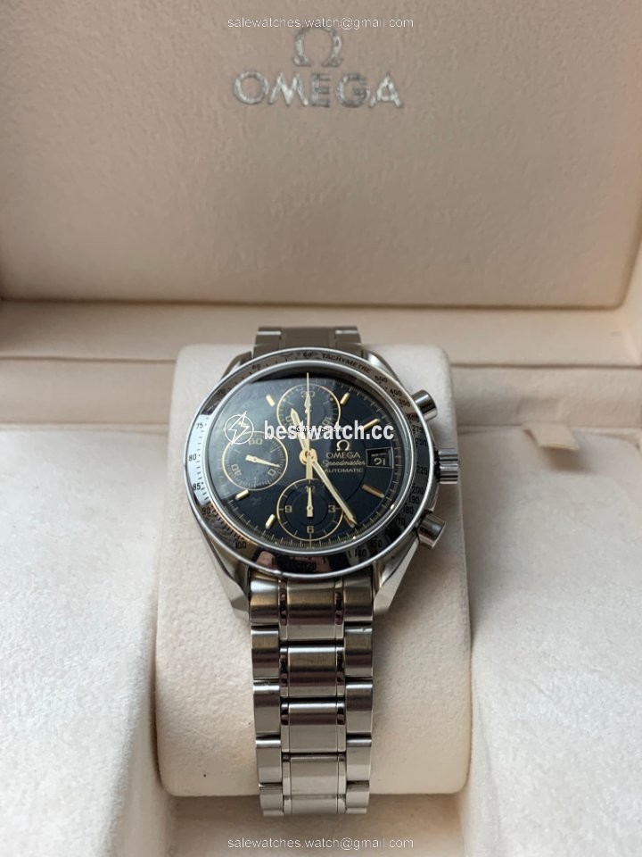 IMG_9085 Omega Speedmaster Date Mens watch Unisex Automatic Steel 3513.54.00 Replica 2