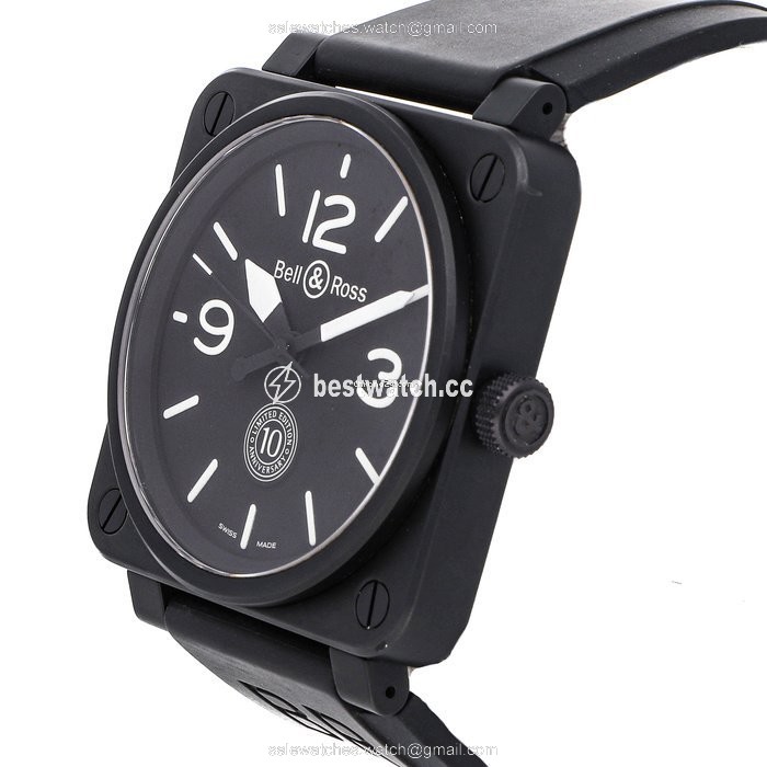 IMG_9085 Bell & Ross BR 01-92 Mens watch Unisex Automatic Ceramic BR0192-10TH-CE Replica 2