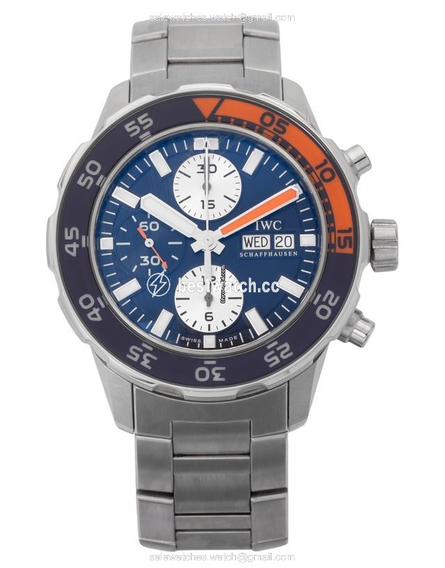 IMG_9085 IWC Aquatimer Chronograph Mens watch Unisex Automatic Steel IW376703 Replica 2