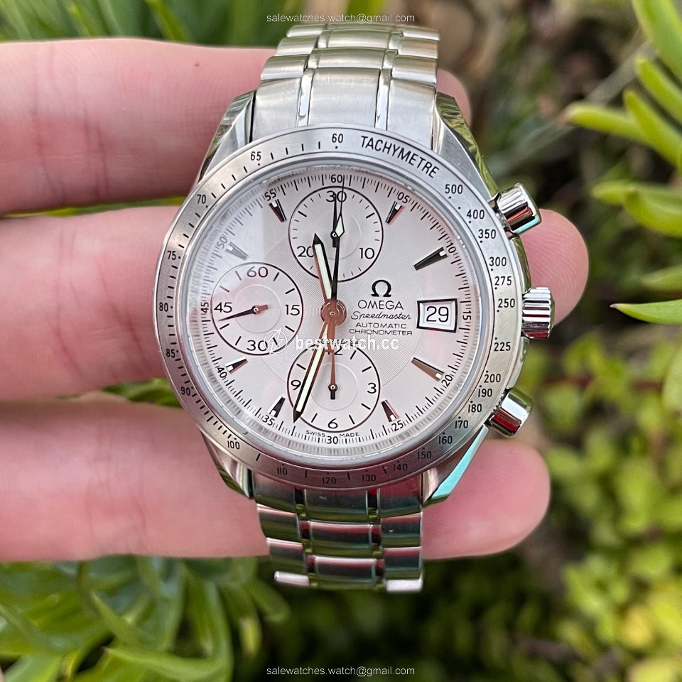 IMG_9085 Omega Speedmaster Date Mens watch Unisex Automatic Steel 32113000 Replica 2