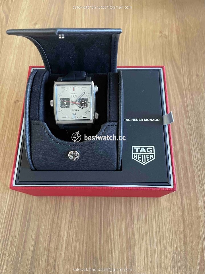 TAG Heuer Monaco Mens watch Unisex Automatic Titanium CAW218B.FC6496 Replica 2