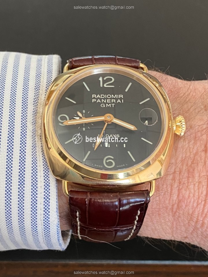Panerai Special Editions Mens watch Unisex Automatic Rose gold PAM 00273 Replica 2