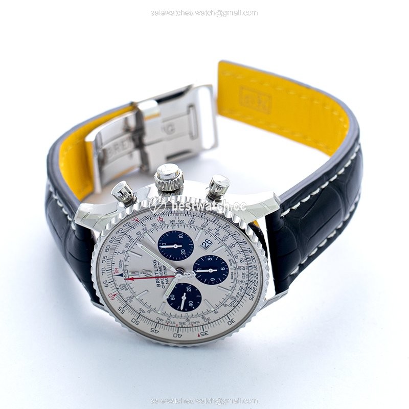 IMG_9085 Breitling Navitimer Rattrapante Mens watch Unisex Automatic Steel AB0311211G1P1 Replica 2