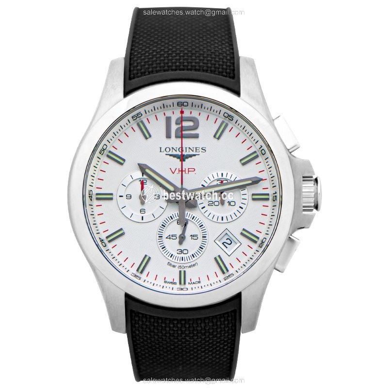 Longines Conquest Mens watch Unisex Quartz Steel L37274769 Replica 2