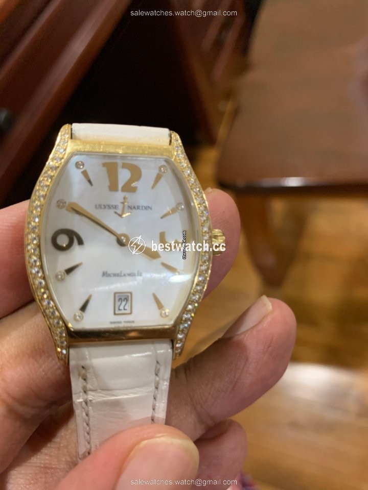 Ulysse Nardin Michelangelo Automatic Yellow gold 111-48 Replica 2